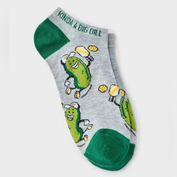 Accessories - NWT Hello Socks Low-Cut Pickle Pattern Socks